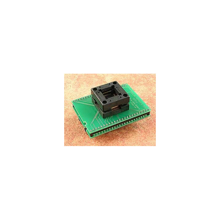 Adaptateur DIL48/TQFP64-2 ZIF ST7-1  - 1