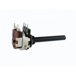 Potentiomètre log Mono 1K + inter - 1