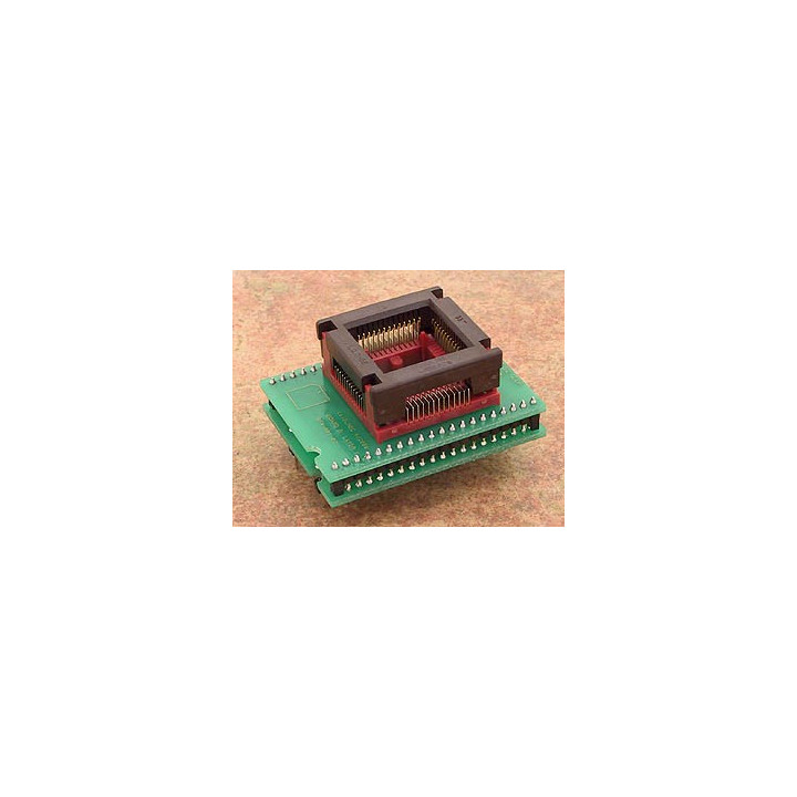 Adaptateur DIL40/PLCC52 ZIF DS87C530  - 1
