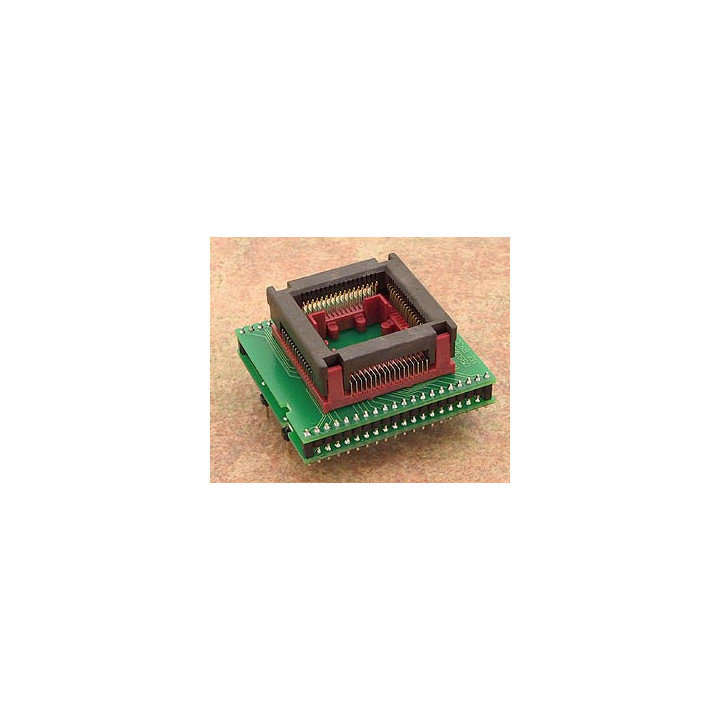 Adaptateur DIL40/PLCC68 ZIF DS87C550  - 1