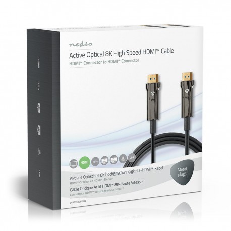 Câbe HDMI Optique Actif à Ultra Haute Vitesse avec Ethernet - 5 Câbe HDMI Optique Actif à Ultra Haute Vitesse avec Ethernet - 5