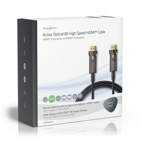 Câbe HDMI Optique Actif à Ultra Haute Vitesse avec Ethernet - 5 Câbe HDMI Optique Actif à Ultra Haute Vitesse avec Ethernet - 5