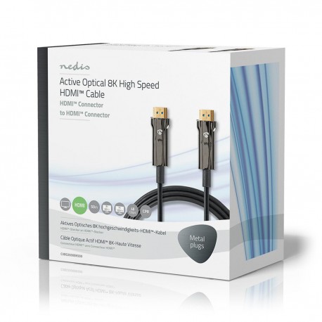 Câbe HDMI Optique Actif à Ultra Haute Vitesse avec Ethernet - 4 Câbe HDMI Optique Actif à Ultra Haute Vitesse avec Ethernet - 4