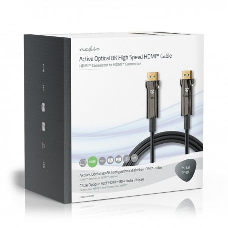 Câbe HDMI Optique Actif à Ultra Haute Vitesse avec Ethernet - 5 Câbe HDMI Optique Actif à Ultra Haute Vitesse avec Ethernet - 5