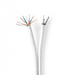 IEC (Coax) CAT6 Combi câble - 1