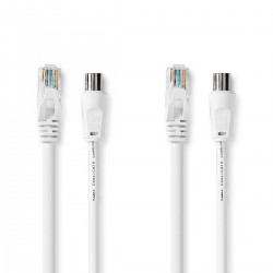 Câble combiné Coax et Cat6 - 1