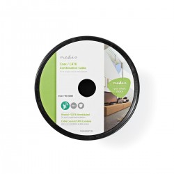 IEC (Coax) CAT6 Combi câble - 1
