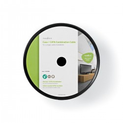 IEC (Coax) CAT6 Combi câble - 1