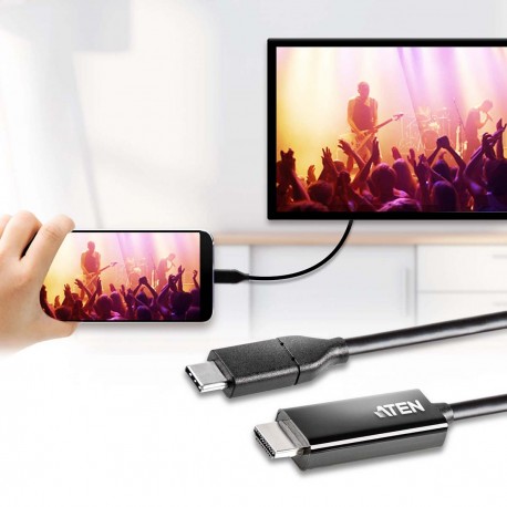 Convertisseur USB-C à HDMI 4K (2,7 M) - 3 Convertisseur USB-C à HDMI 4K (2,7 M) - 3