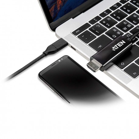 Convertisseur USB-C à HDMI 4K (2,7 M) - 4 Convertisseur USB-C à HDMI 4K (2,7 M) - 4
