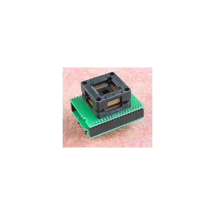 Adaptateur DIL40/TQFP80-1 ZIF AWM-1  - 1
