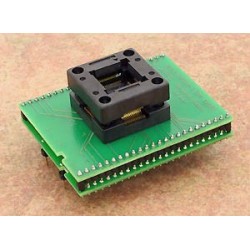 Adaptateur DIL48/QFP64-1 ZIF C8051 - 1