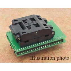 Adaptateur DIL48/QFP80 ZIF-CS MCS51-2 - 1