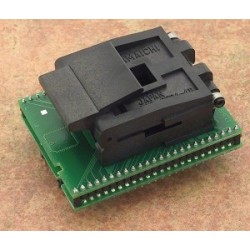 Adaptateur DIL48/PLCC52 ZIF-CS 68HC11 - 1