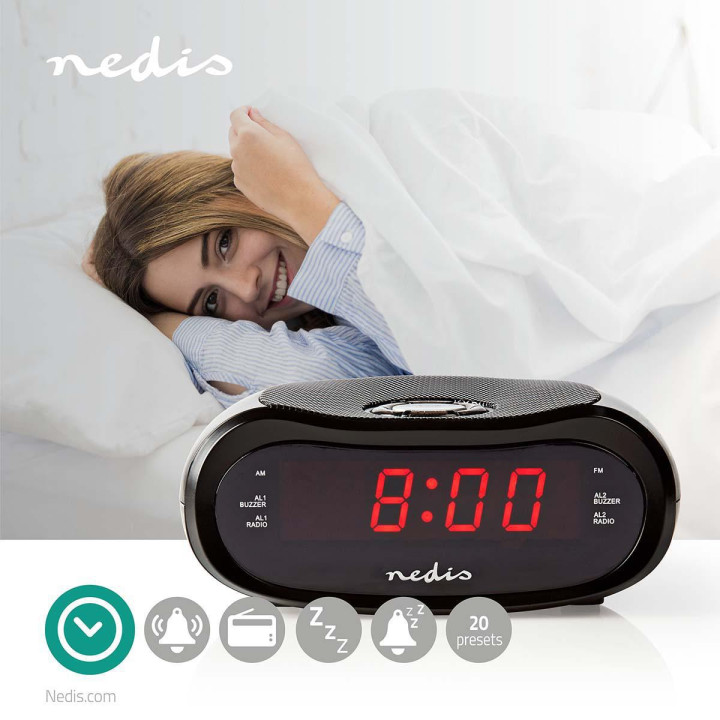 Radio avec alarme numérique  - 2