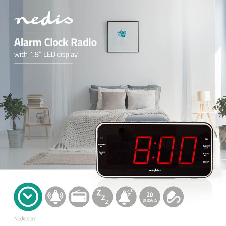 Radio avec alarme numérique  - 2