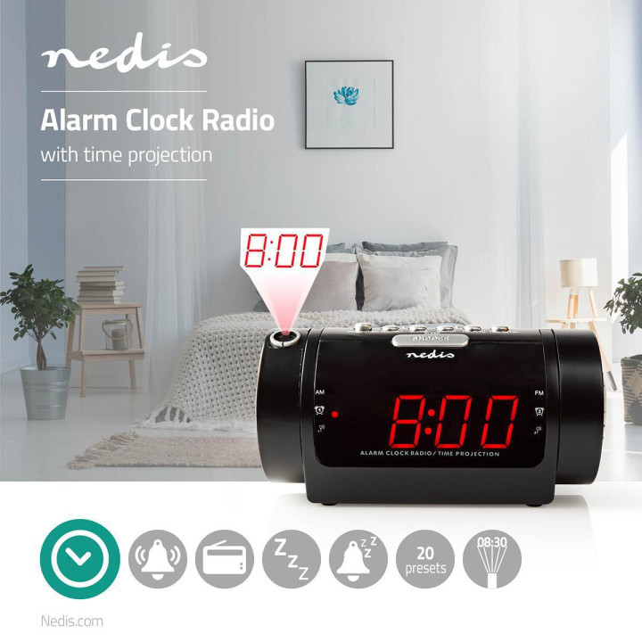 Radio avec alarme numérique  - 2