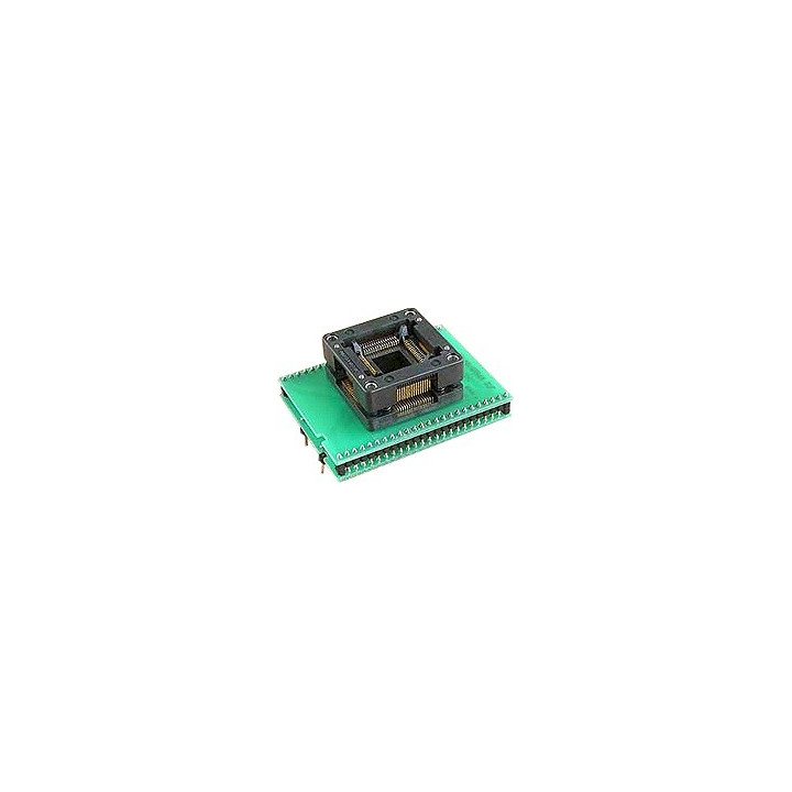 Adaptateur DIL48/QFP64 ZIF 68HC-2  - 1