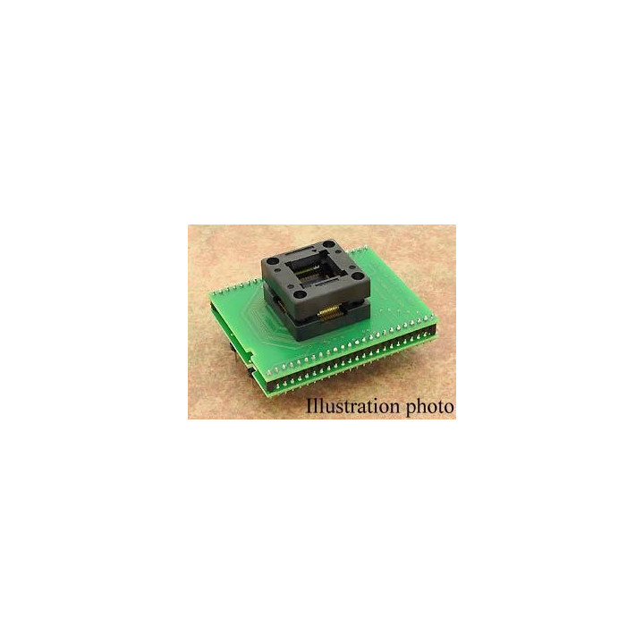 Adaptateur DIL48/QFP64-1 ZIF HCS08-1  - 1