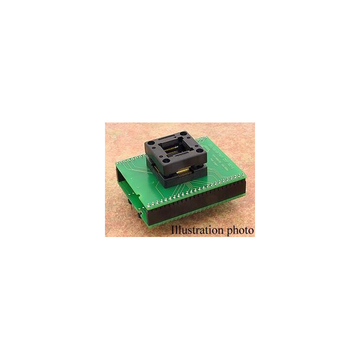 Adaptateur DIL48/QFP64-2 ZIF HCS08-2  - 1
