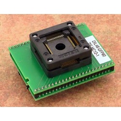 Adaptateur DIL48/QFP80 ZIF HC12-1 - 1