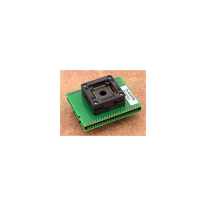 Adaptateur DIL48/QFP80 ZIF HC12-1  - 1
