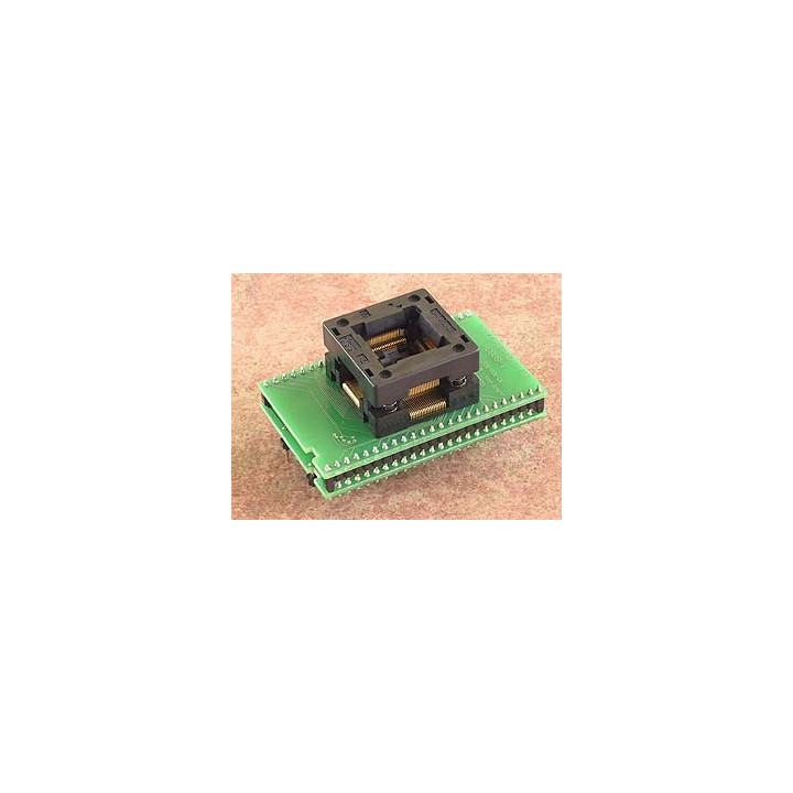 Adaptateur DIL48/QFP80-1 ZIF HC908-1  - 1