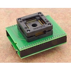 Adaptateur DIL48/QFP80-2 ZIF HC908-1 - 1