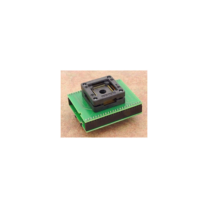 Adaptateur DIL48/QFP80-2 ZIF HC908-1  - 1