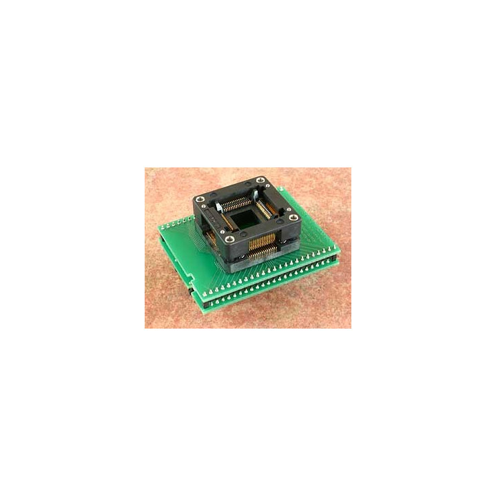 Adaptateur DIL48/TQFP64 ZIF HC908-2  - 1