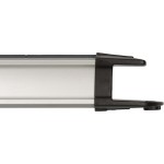 Prise d'extension Premium-Alu-Line 4 Voies 1.80 m Aluminium/Noir - Le contact de protection - 4 Prise d'extension Premium-Alu-Line 4 Voies 1.80 m Aluminium/Noir - Le contact de protection - 4