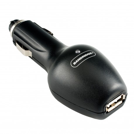 Chargeur de voiture 1-Output 1.0 A USB Noir - 1 Chargeur de voiture 1-Output 1.0 A USB Noir - 1