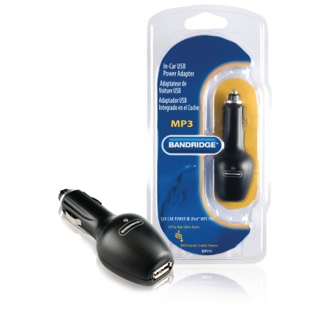 Chargeur de voiture 1-Output 1.0 A USB Noir - 2 Chargeur de voiture 1-Output 1.0 A USB Noir - 2