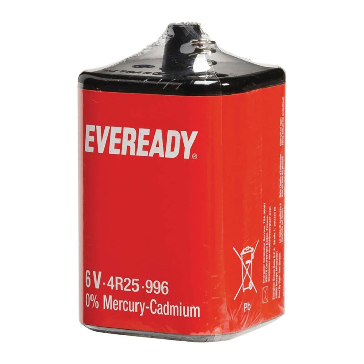 Batterie au Zinc-Carbone 4R25  - 1