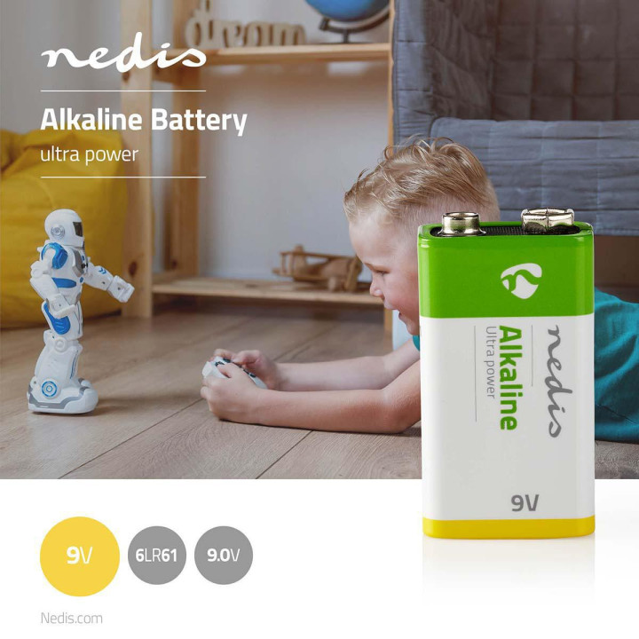 Pile Alcaline 9 V  - 1