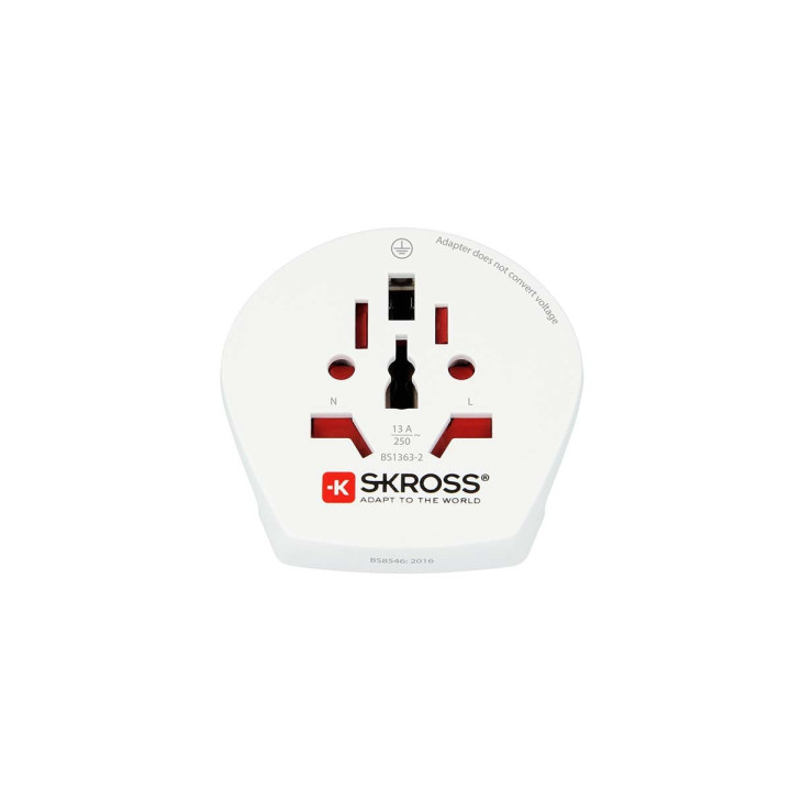 Adaptateur de voyage Prise mondiale vers Europe  - 2