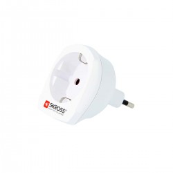 Adaptateur de voyage Prise Europe vers Suisse - 1