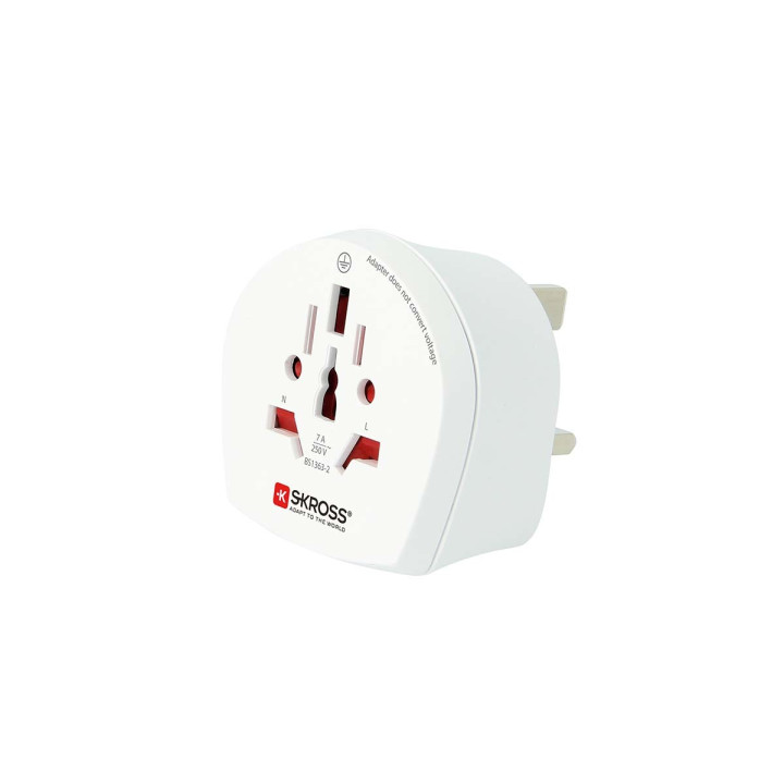 Adaptateur de voyage Prise mondiale vers UK  - 1