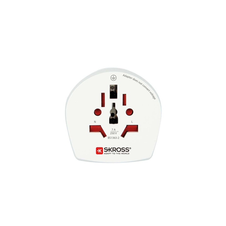 Adaptateur de voyage Prise mondiale vers UK  - 2