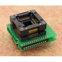 Adaptateur DIL28/QFP64 ZIF H8/3644 - 1