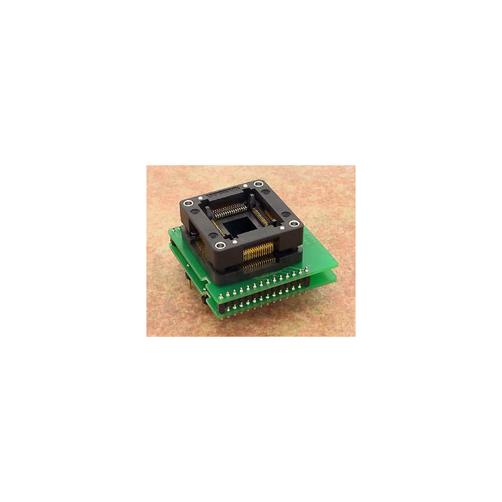 Adaptateur DIL28/QFP64 ZIF H8/3644  - 1