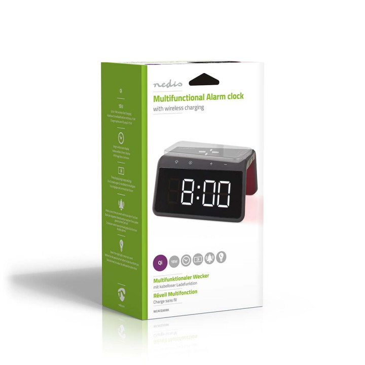 Réveil et Chargeur Sans Fil  - 8