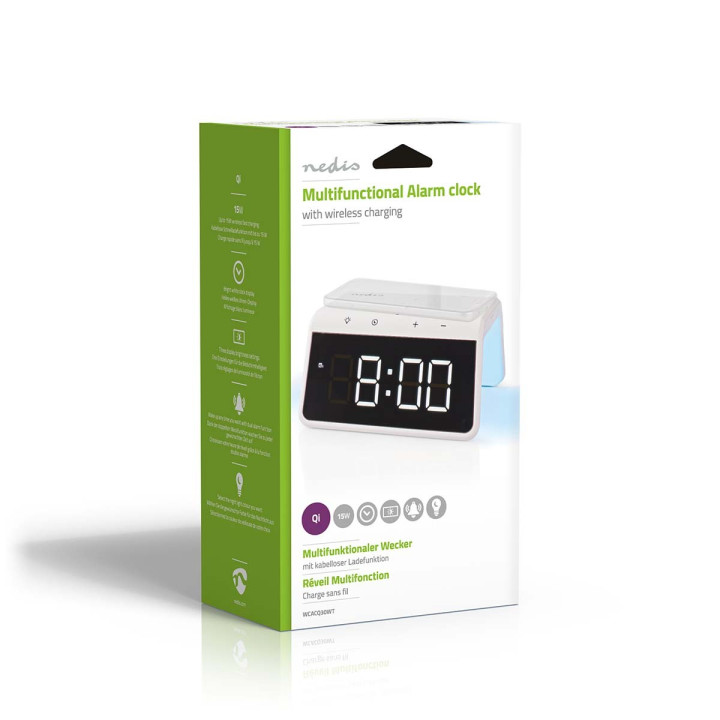 Réveil et Chargeur Sans Fil  - 8