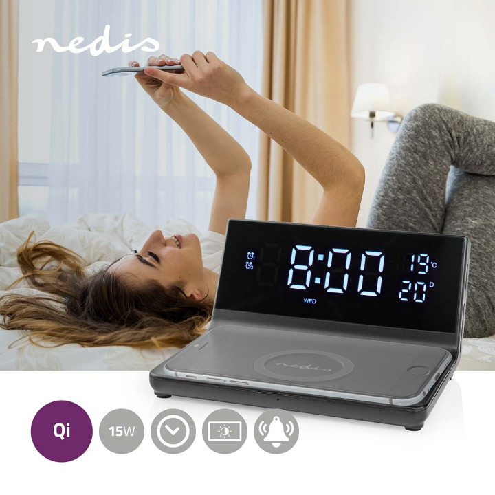 Réveil et Chargeur Sans Fil  - 2