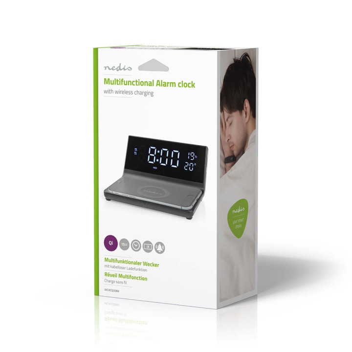 Réveil et Chargeur Sans Fil  - 10
