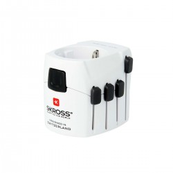 Adaptateur de voyage World PRO avec mise à la terre - 1