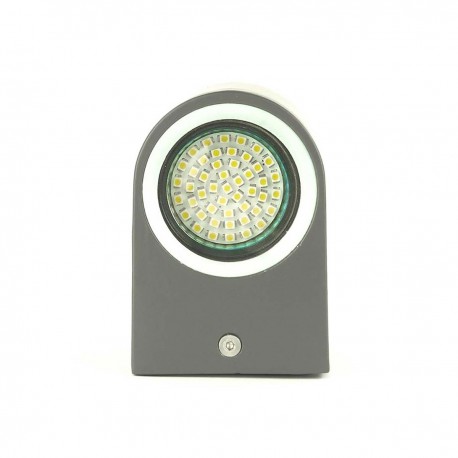 Applique LED Murale 6 W 230 lm Gris foncé - 3 Applique LED Murale 6 W 230 lm Gris foncé - 3