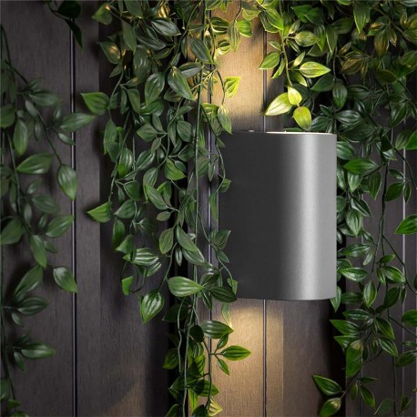 Applique LED Murale 6 W 230 lm Gris foncé - 4 Applique LED Murale 6 W 230 lm Gris foncé - 4