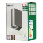 Applique LED Murale 6 W 230 lm Gris foncé - 5 Applique LED Murale 6 W 230 lm Gris foncé - 5