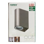 Applique LED Murale 6 W 230 lm Gris foncé - 6 Applique LED Murale 6 W 230 lm Gris foncé - 6
